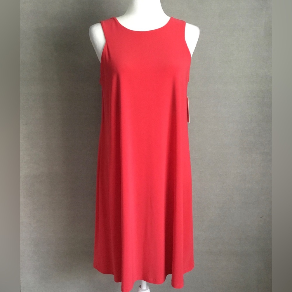 Clara Sun Woo Pink Swingy Tank Dress, NWT Size Small